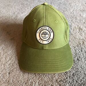 TIMBERLAND GREEN ADJUSTABLE STRAPBACK ADULT SIZE HAT EST 1973
